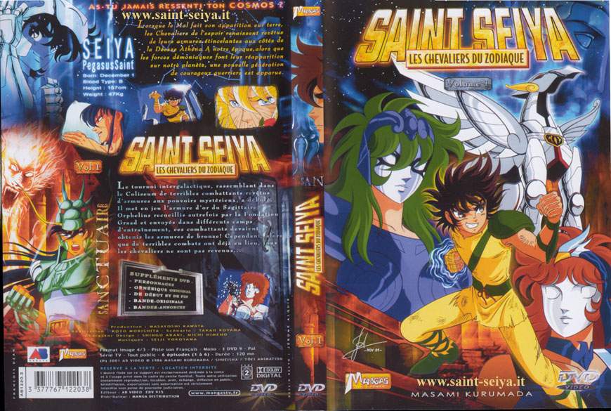 Otaku Gallery  / Anime e Manga / Saint Seiya / Cover / Cover DVD / Cover Francesi / 001.jpg